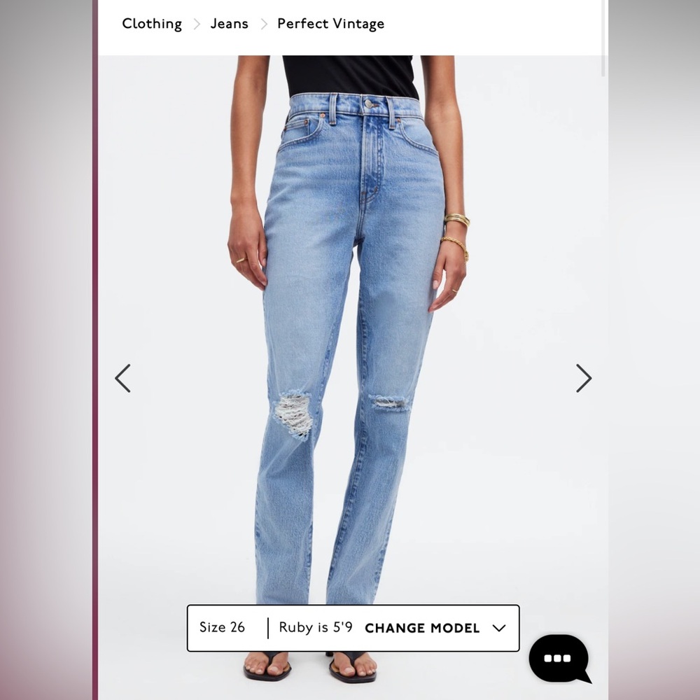 Madewell Perfect Vintage Jeans